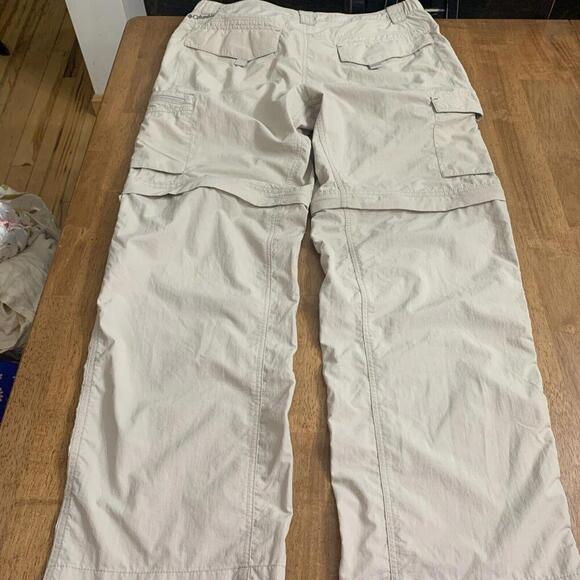 Columbia Omni Shade Mens 36x32 Convertible Nylon Cargo Pants Hiking Gorpcore​ - Picture 6 of 7